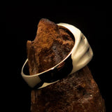 Men's ancient Greek Tetradrachm Horseman Ring Alexander the Great - Brass - BikeRing4u