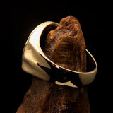 Men's ancient Greek Tetradrachm Horseman Ring Alexander the Great - Brass - BikeRing4u