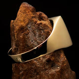 Excellent crafted Men's National Flag Ring Germany - Solid Brass - BikeRing4u