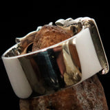 Excellent crafted One Word Love Ring - Sterling Silver - BikeRing4u