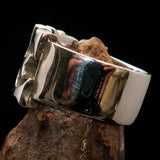 Excellent crafted One Word Love Ring - Sterling Silver - BikeRing4u