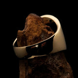 Perfectly crafted Men's National Flag Ring Philippines - solid Brass - BikeRing4u