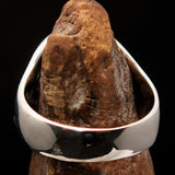 Excellent crafted Men's Biker Phantom Skull Ring - Sterling Silver 925 - BikeRing4u