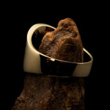 Perfectly crafted Men's National Flag Ring Croatia - solid Brass - BikeRing4u