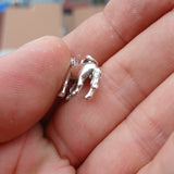 Unicorn Silver Pendant, Sterling Silver Unicorn Pendant, Excellent Details - hallmarked 925