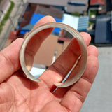 Minimalist Bracelet, Engraved Sterling Silver Bracelet, Extra wide Bracelet, Hand Crafted Sterling Silver Bracelet / Bangle