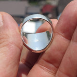 Trinidad and Tobago Flag Ring, Sterling Silver Ring, Pinky Ring, Flag of Trinidad and Tobago, Sport Event Outfit, Fan Apparel, Mens Silver Ring, Gift for Fans, Trinidad and Tobago Flag