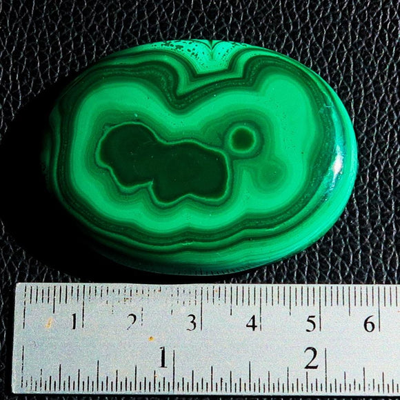 Collectors oval shaped Green Malachite Cabochon 309 CT - 56 mm x 42 mm