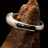 Excellent crafted Men's Medieval Ring Dragon Claw - Mirror Polished Sterling Silver - BikeRing4u