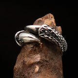 Excellent crafted Men's Medieval Ring Dragon Claw Sterling Silver 925 - BikeRing4u
