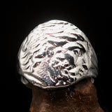 Men's Sterling Silver ancient Greek Tetradrachm Ring Alexander the Great - BikeRing4u