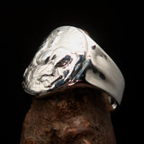 Men's Sterling Silver ancient Greek Tetradrachm Horseman Ring Alexander the Great - BikeRing4u